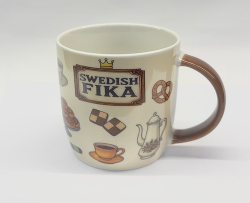 スウェーデン直輸入! マグカップ スウェーデン FIKA マグ 7392870200110 食器 コップ キッチン 北欧 Sweden プレゼント 北欧デザイン