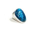 WHEELWORKS ホイールワークス　Blue Diamond Turquoise Ring ブルーダイヤモンドターコイズリング　インディアンジュエリー