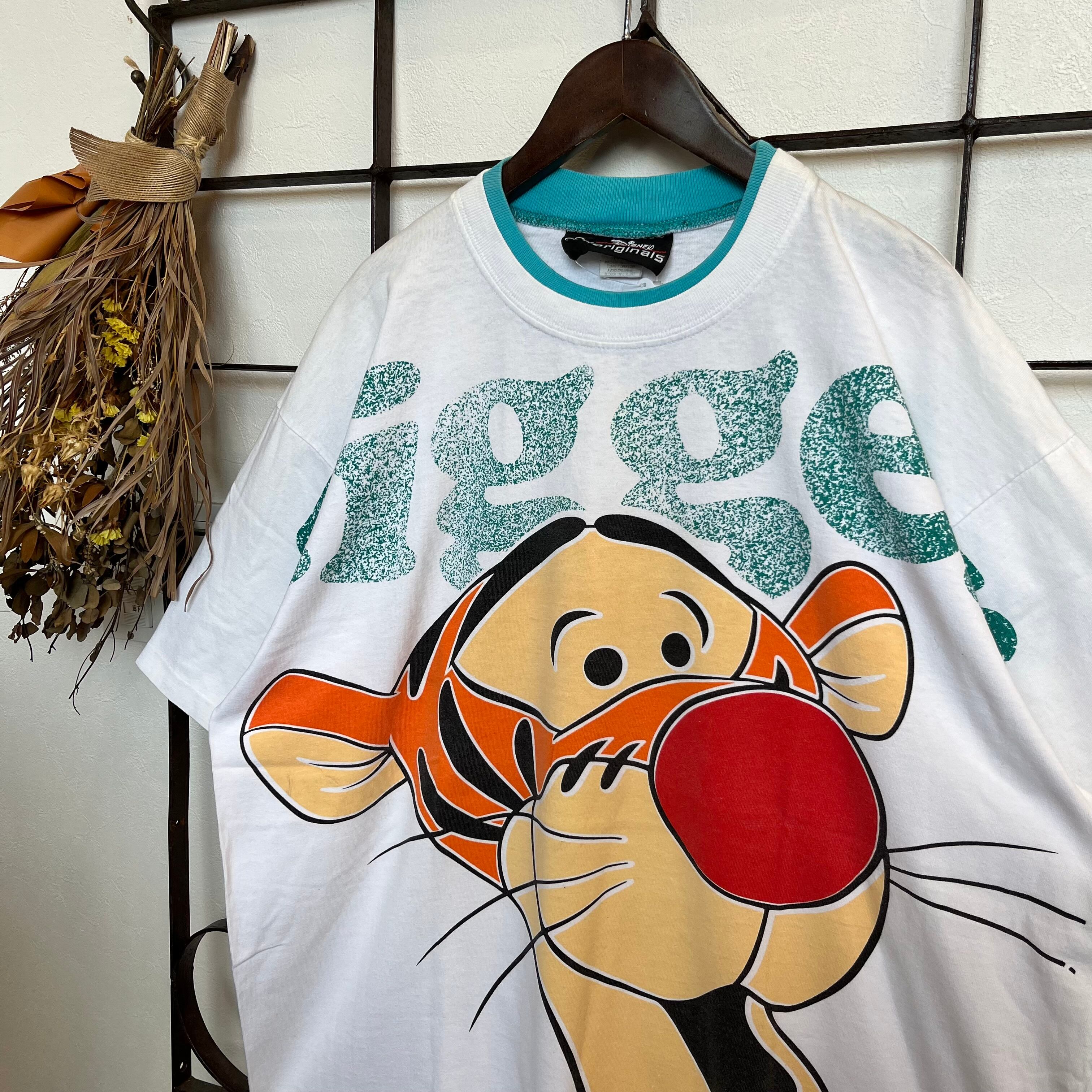 クマのプーさん 希少 ディズニー 90s メキシコ製 ティガー Tシャツ