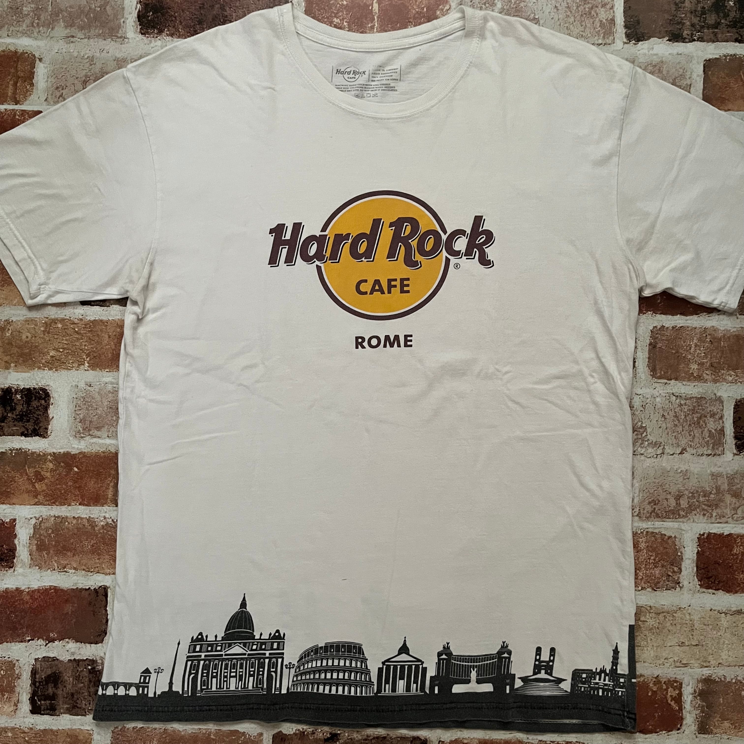 Hard Rock CAFE ハードロックカフェ Tシャツ ROME ローマ 古着 レア XLサイズ | 古着屋TONY powered by BASE