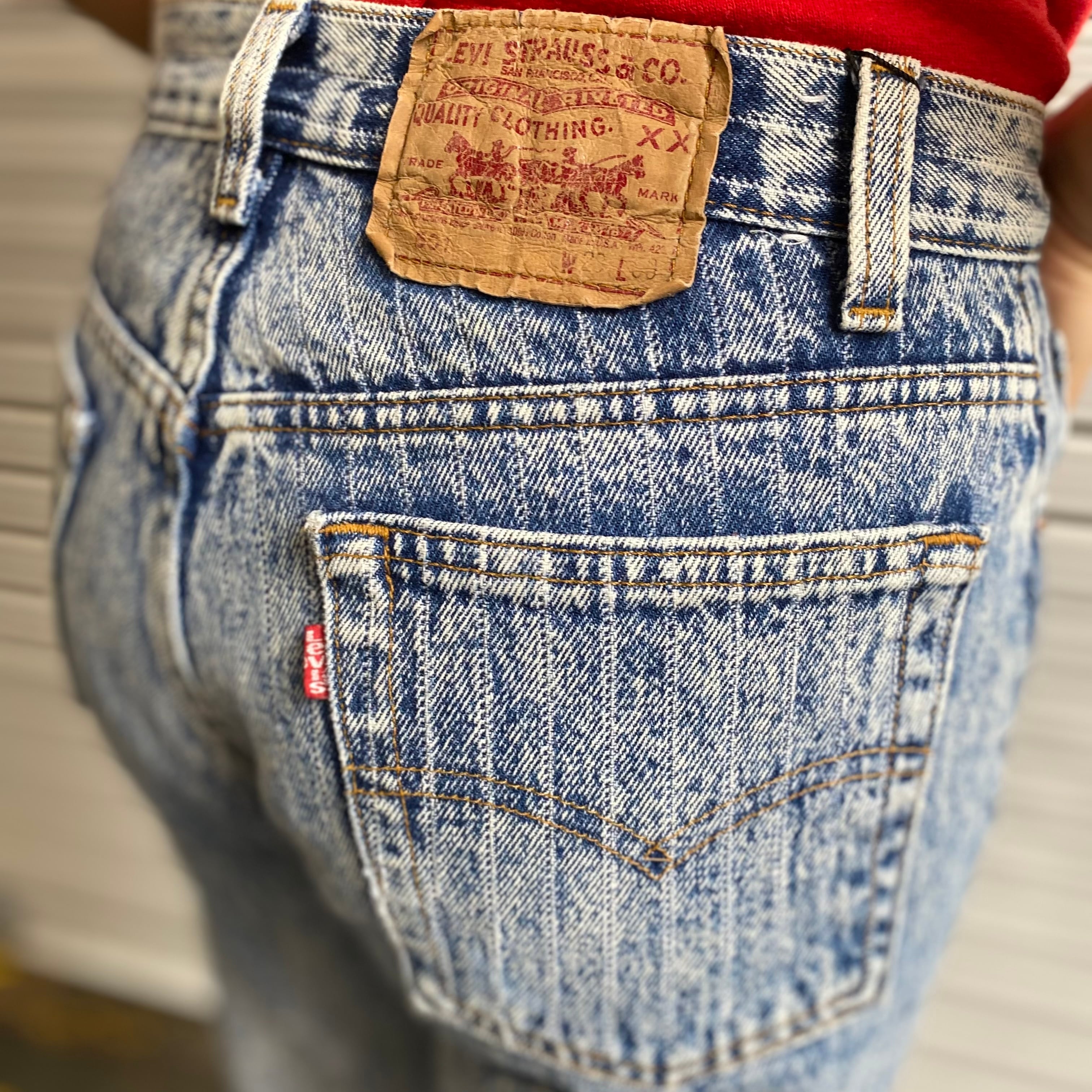 90年代USA製 Levi's 501xx バレンシア ジーンズ デニム W28Levi ...