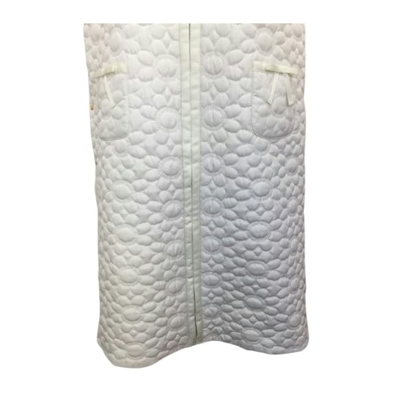 スーパービューティー ロングベスト キルティング フードデザイン