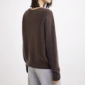 丸首 ニットプルオーバー 　全8色　 00053