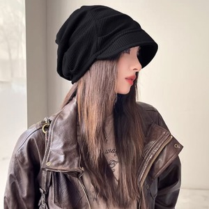 コーデュロイ キャスケット ハット レディース 秋冬 韓国 帽子 小顔 おしゃれ きれいめ 大人 カジュアル つば付き 被りやすい 通勤 通学 大人可愛い 大人女子
