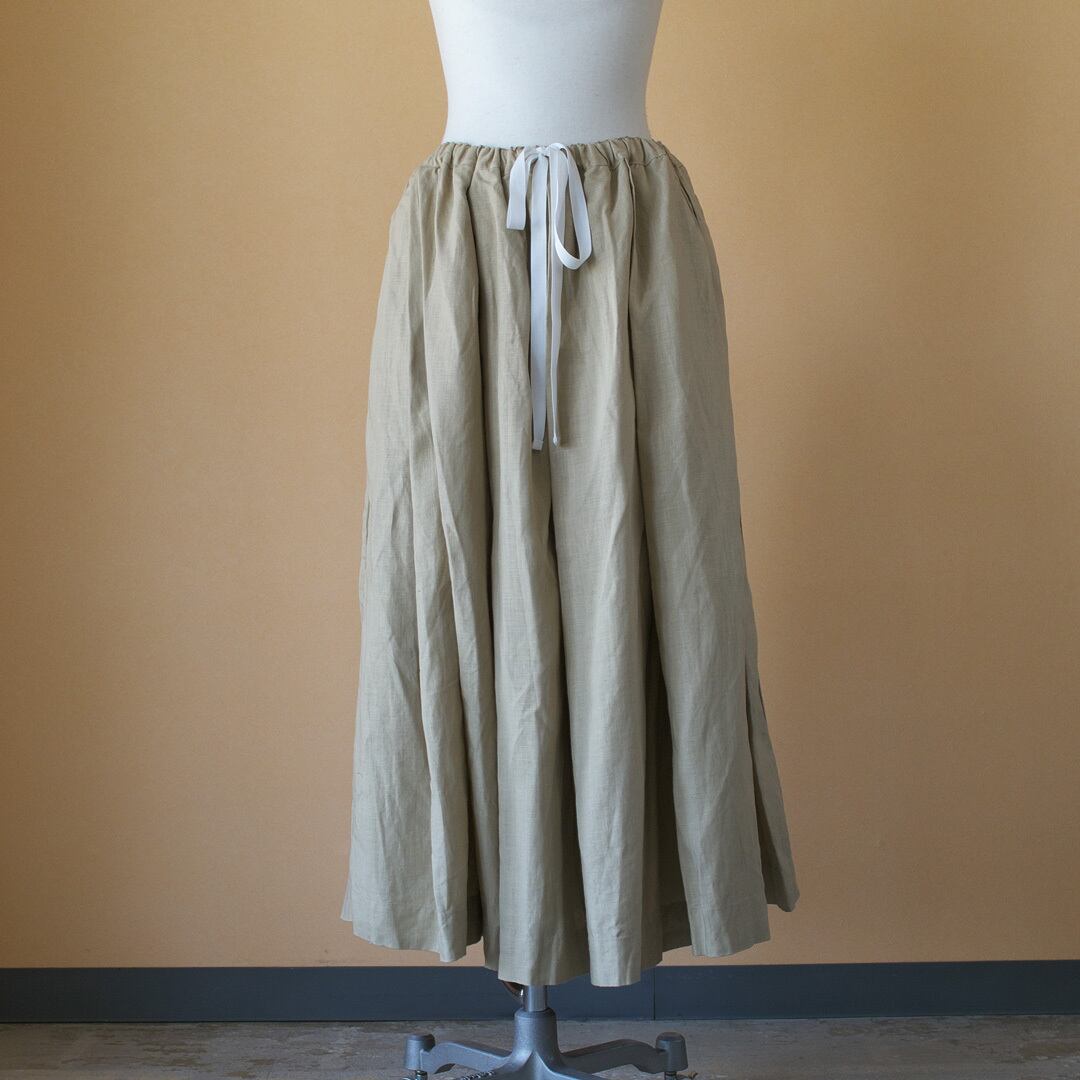希少 gauze#♡リネンレイヤードスカート ilam.org