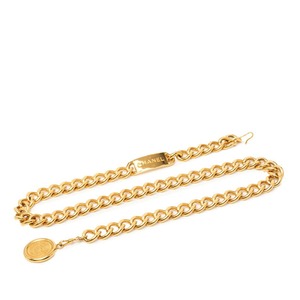 シャネル 31 RUE CAMBON ル カンボン ココマーク チェーン ベルト ゴールド メッキ レディース CHANEL 【中古】