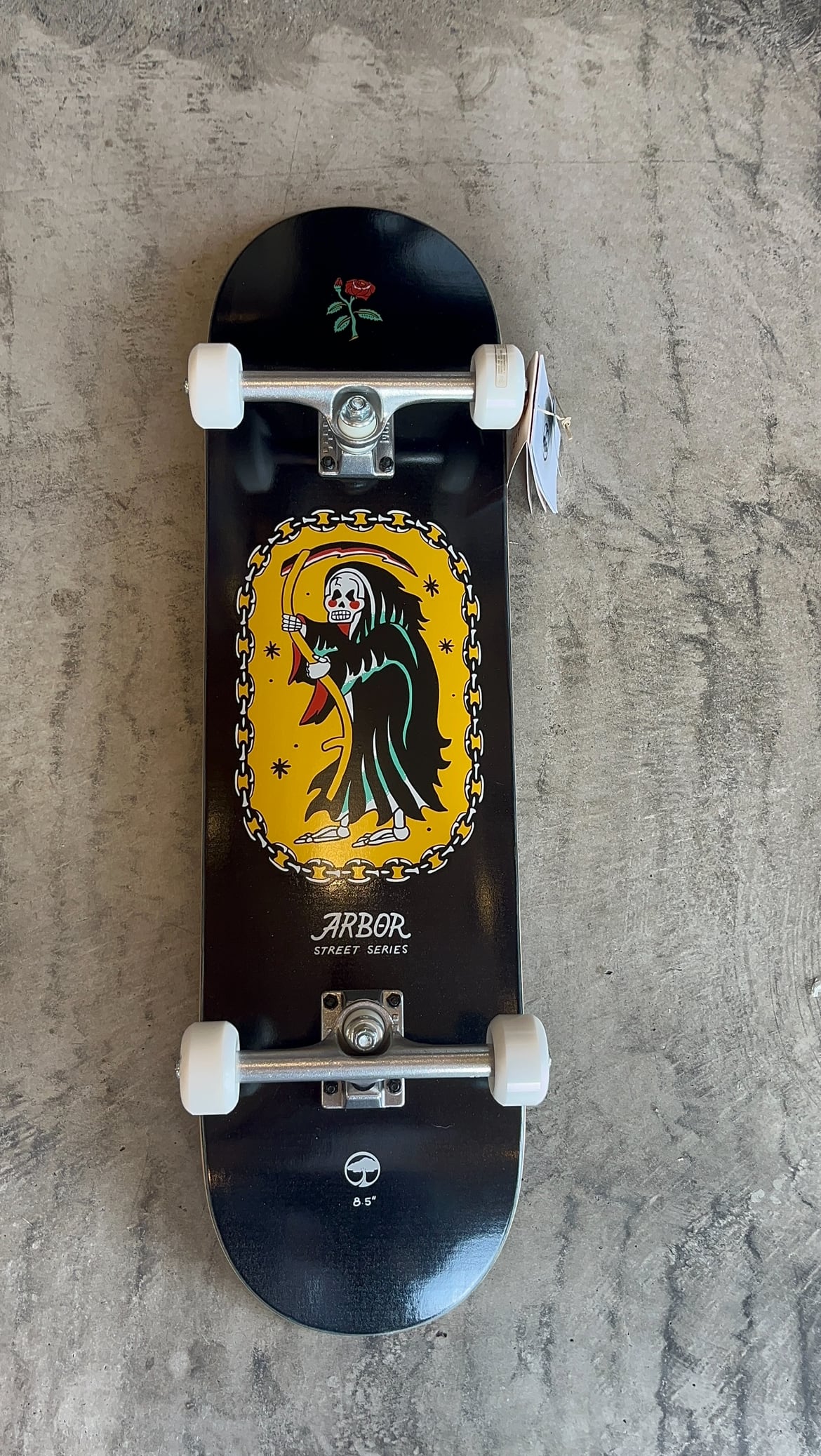 Arbor スケートボード コンプリート ARBORコンプリートINKED8.0 | HUBFUN