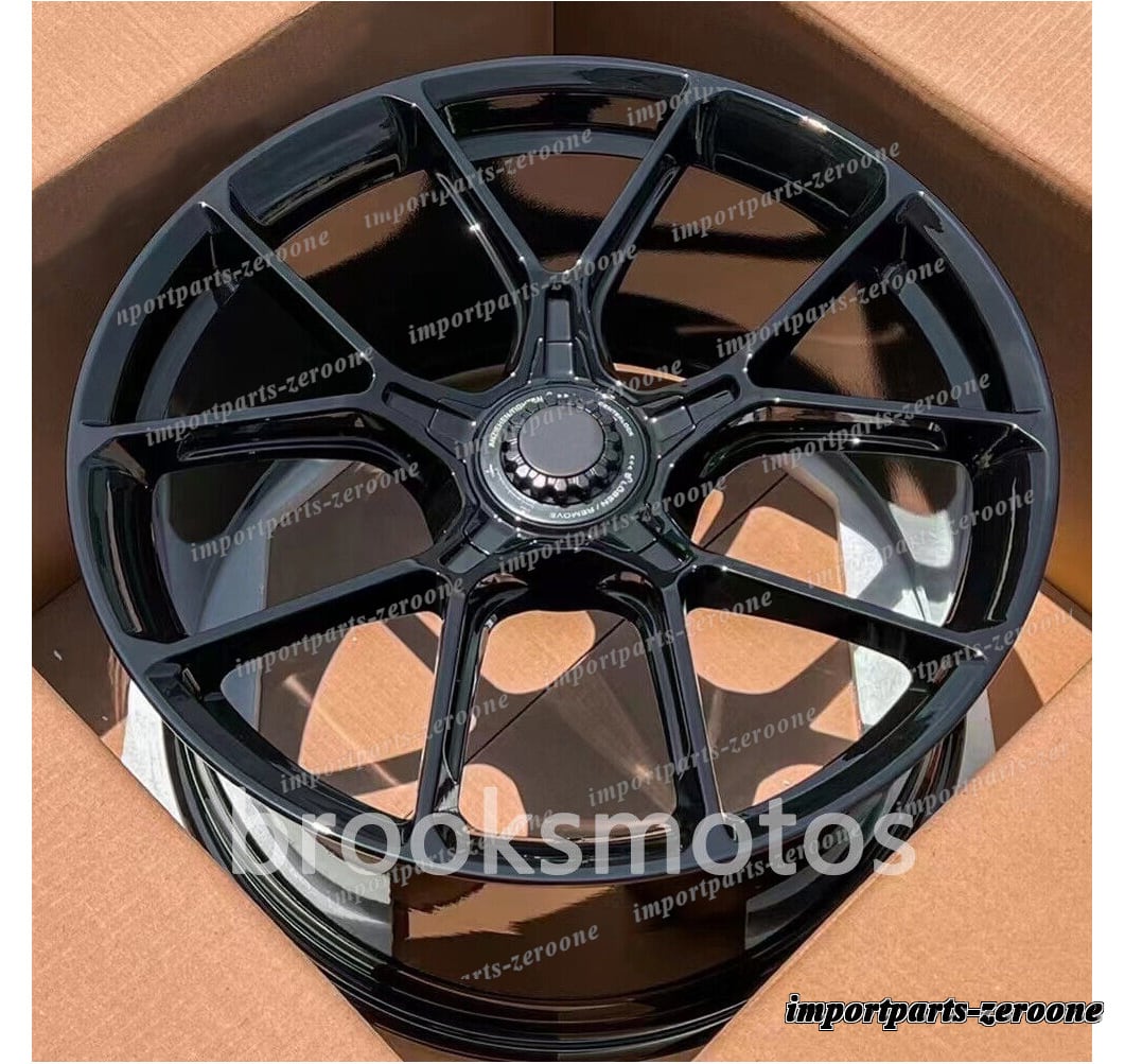 20インチ 新品GT スタイル ブラック ホイール ポルシェ 911 カレラ S/T