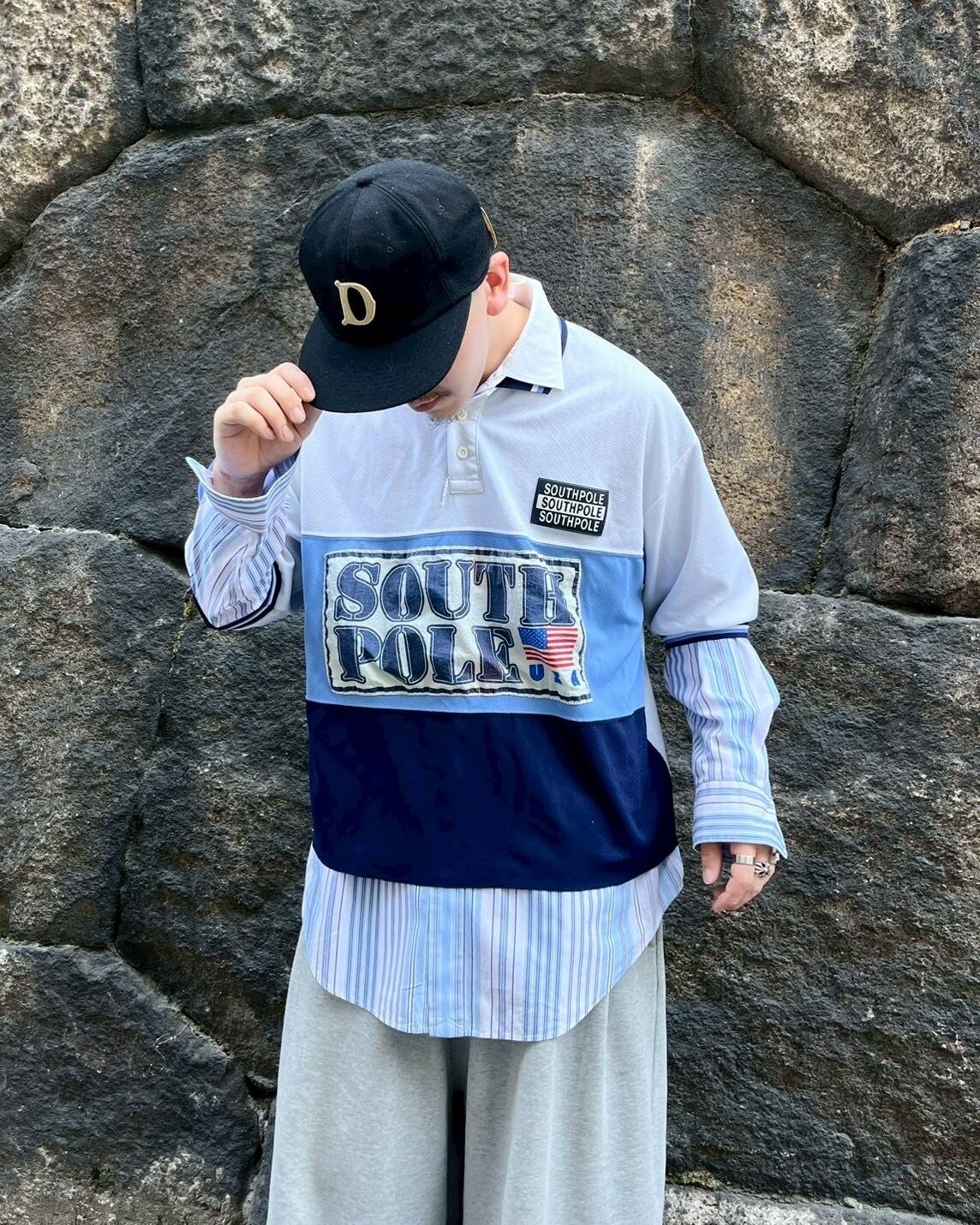 ~00s SOUTH POLE S/S Mesh Game Shirt