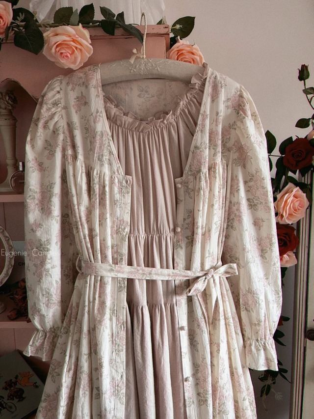 ラスト1 pink M【即納】<EugenieCandies>  Ines one-piece