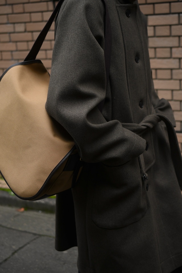 KAPTAIN SUNSHINE / Stand Collar Coat (Moss)