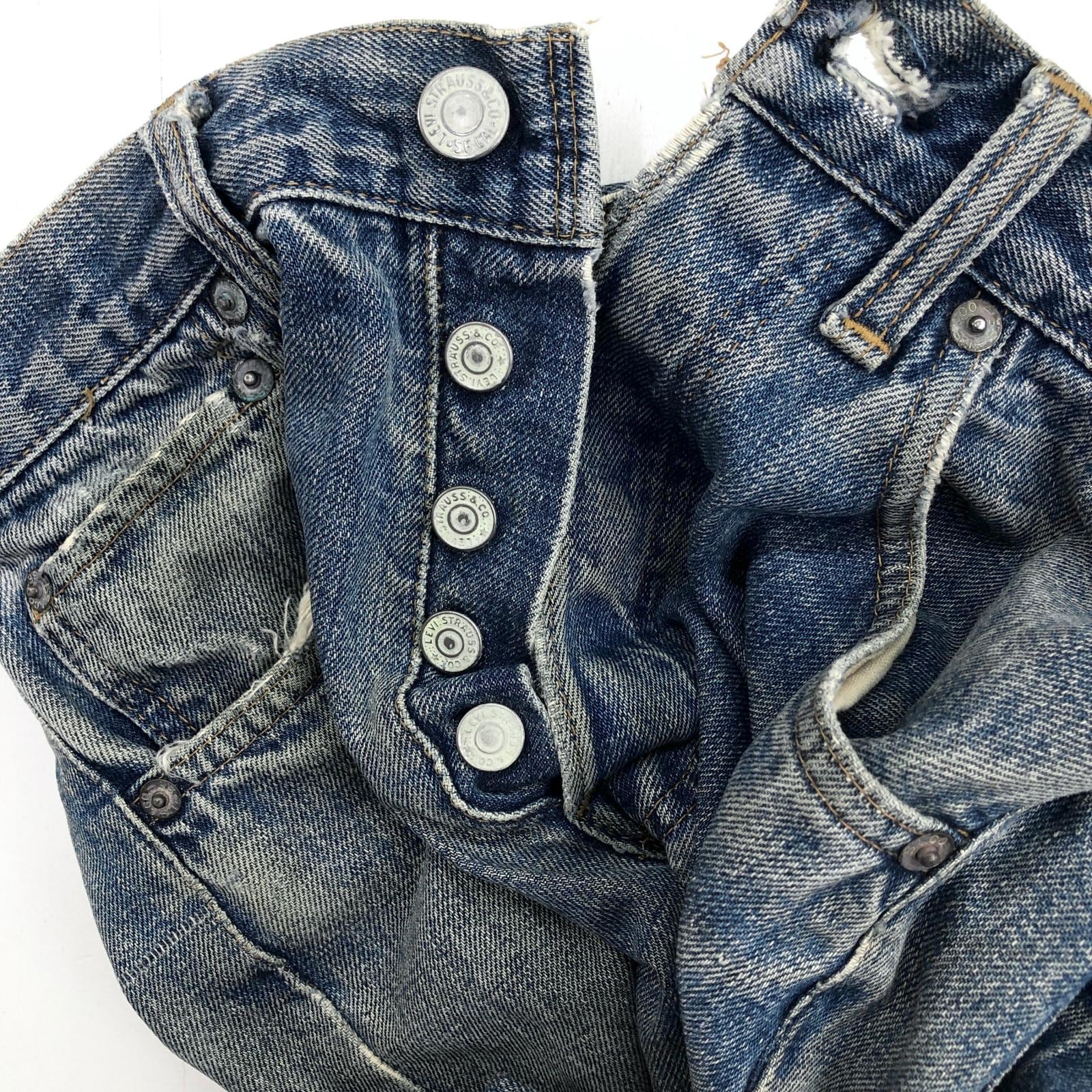 LEVI'S リーバイス 70年代 USA製 501 スモールe 均等V 66前期 バック