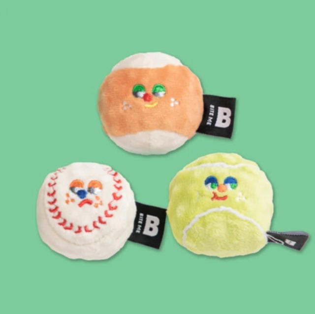 【BITE ME】ミニスポーツボールおもちゃセット
