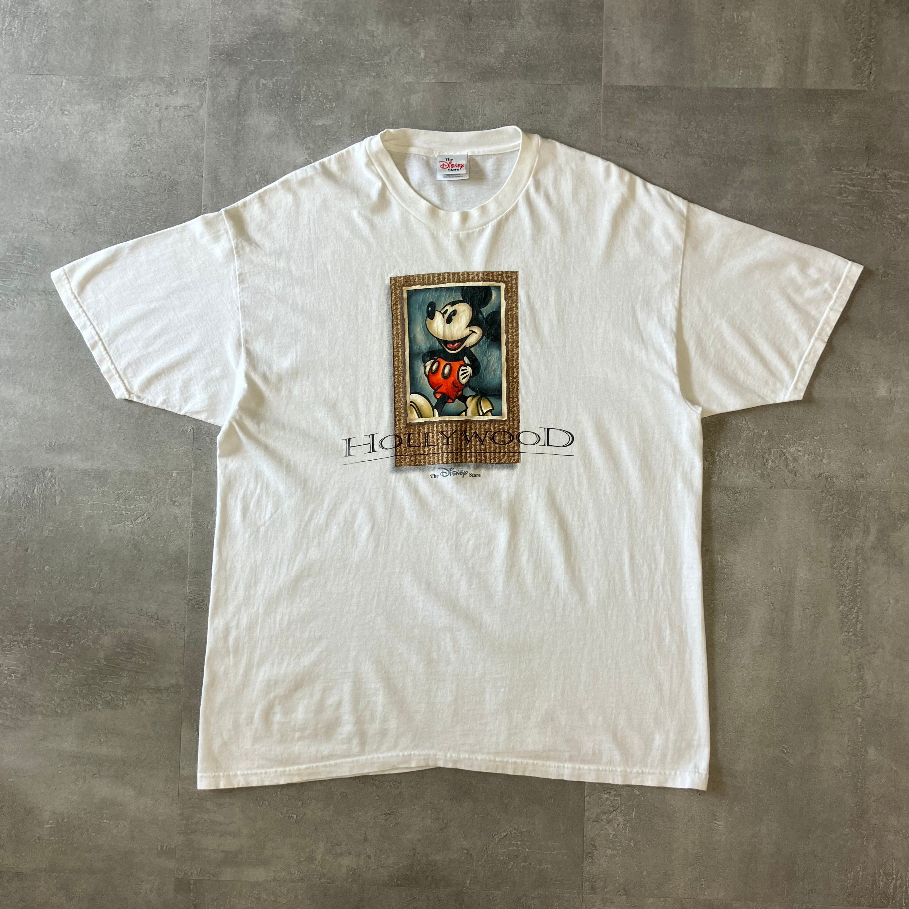 Disney 90s~ プリントTシャツ ミッキー XL No.2563