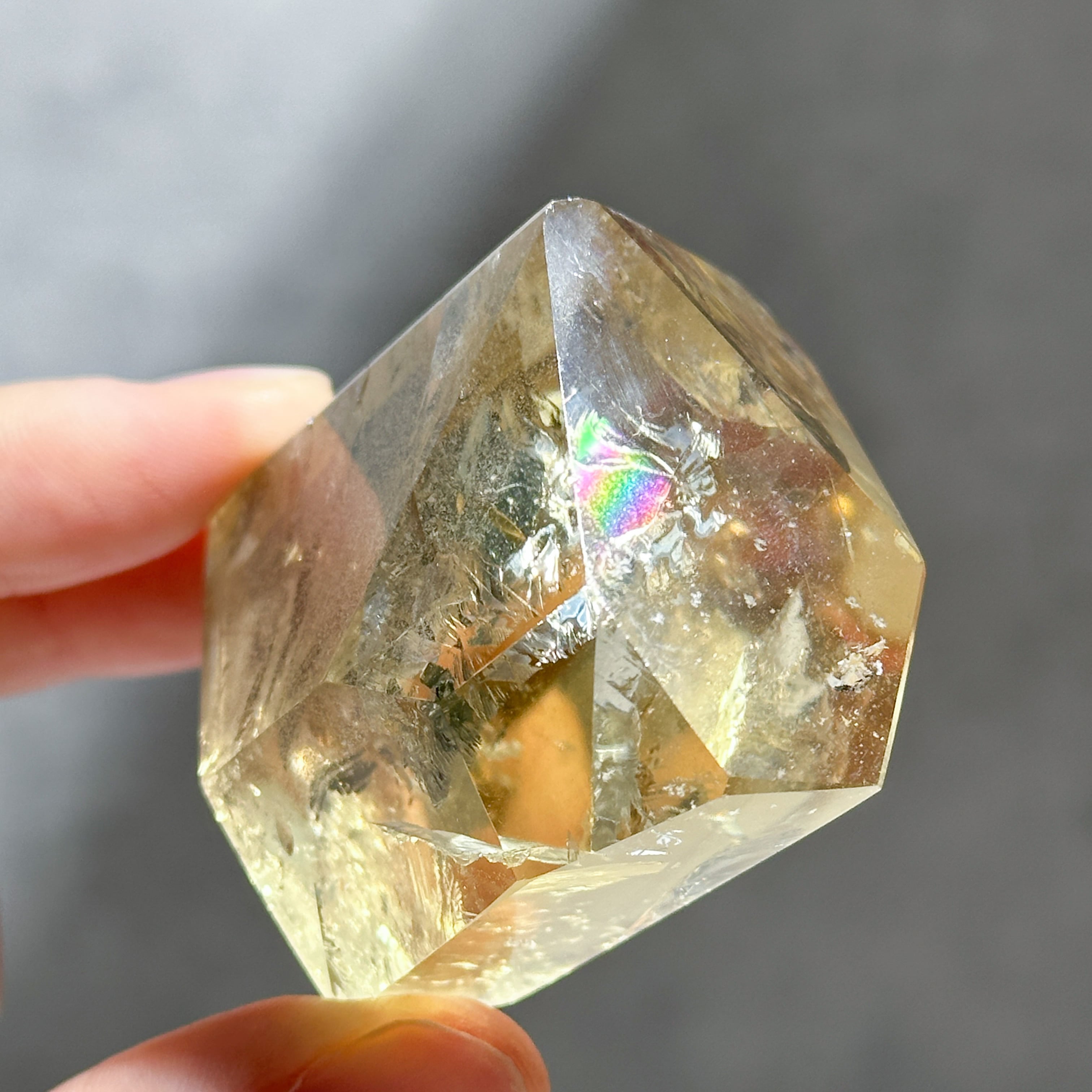 シトリン（黄水晶） フリーフォーム22◇ Citrine ◇ 天然石・鉱物