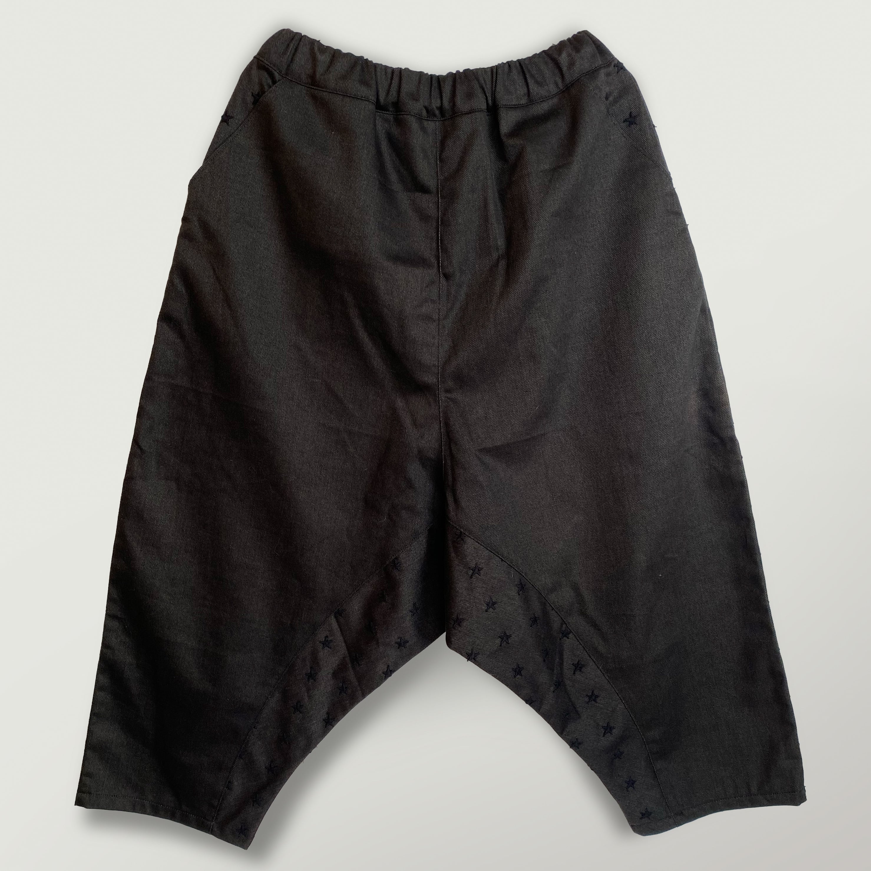 オールドデニムのサルエルパンツ