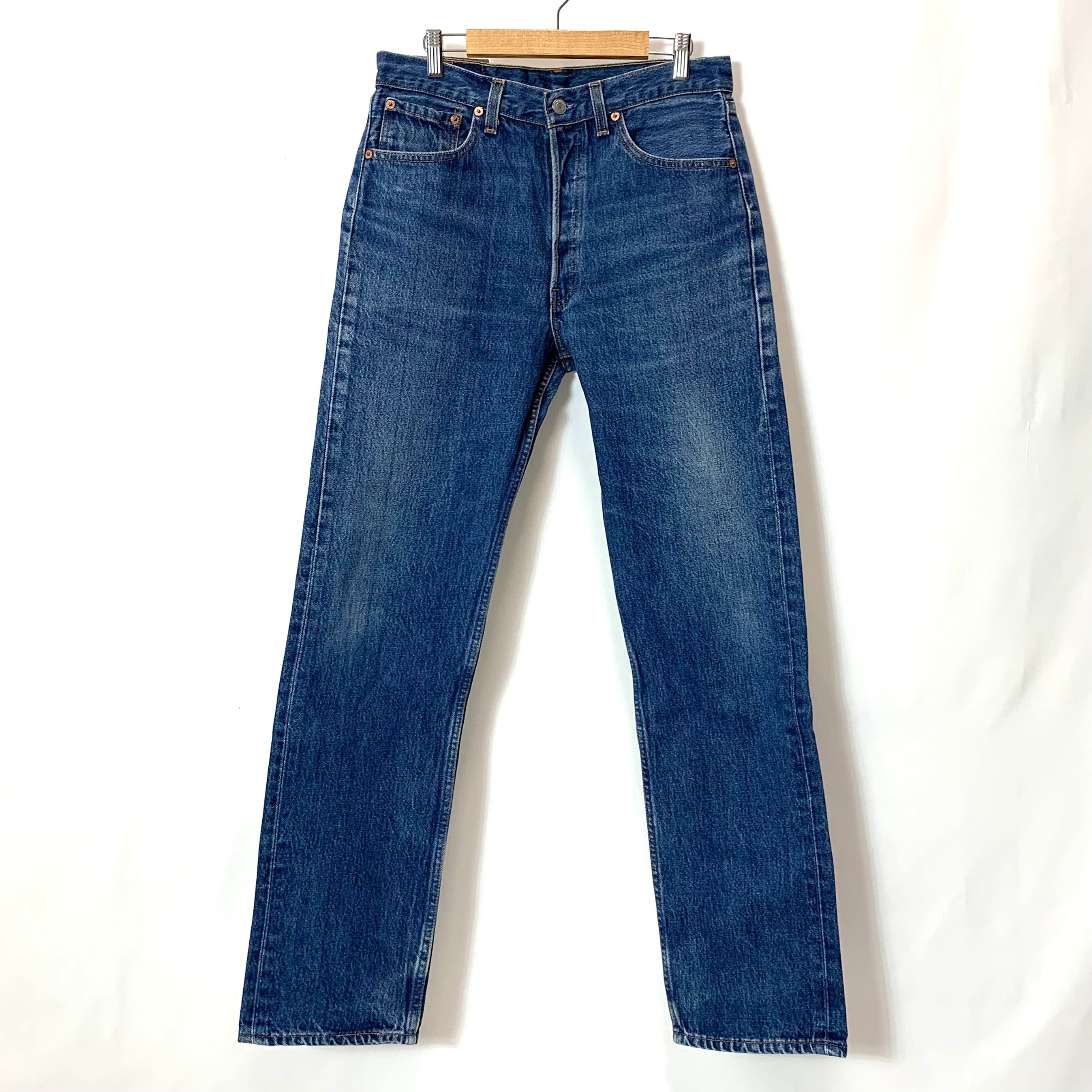 vintage old 90s Levi's 501 MADE IN USAリーバイス ブルー ジーンズ ...