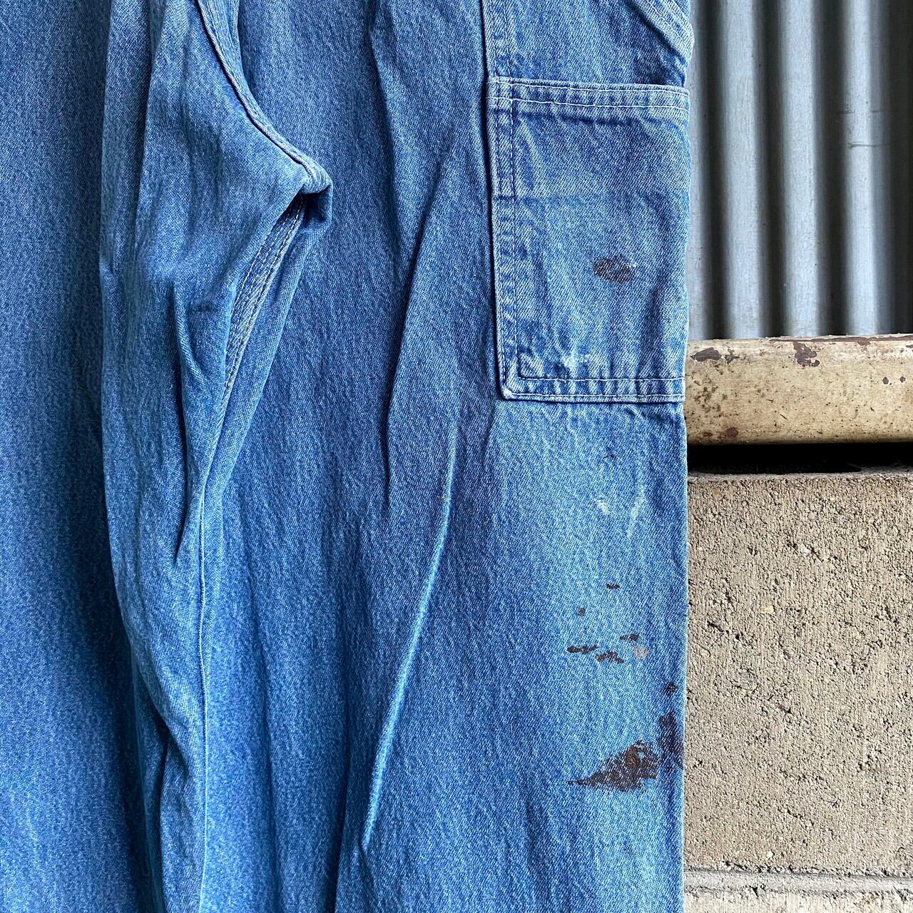 90年代 ビンテージ Carhartt カーハート デニム オーバーオール メンズ