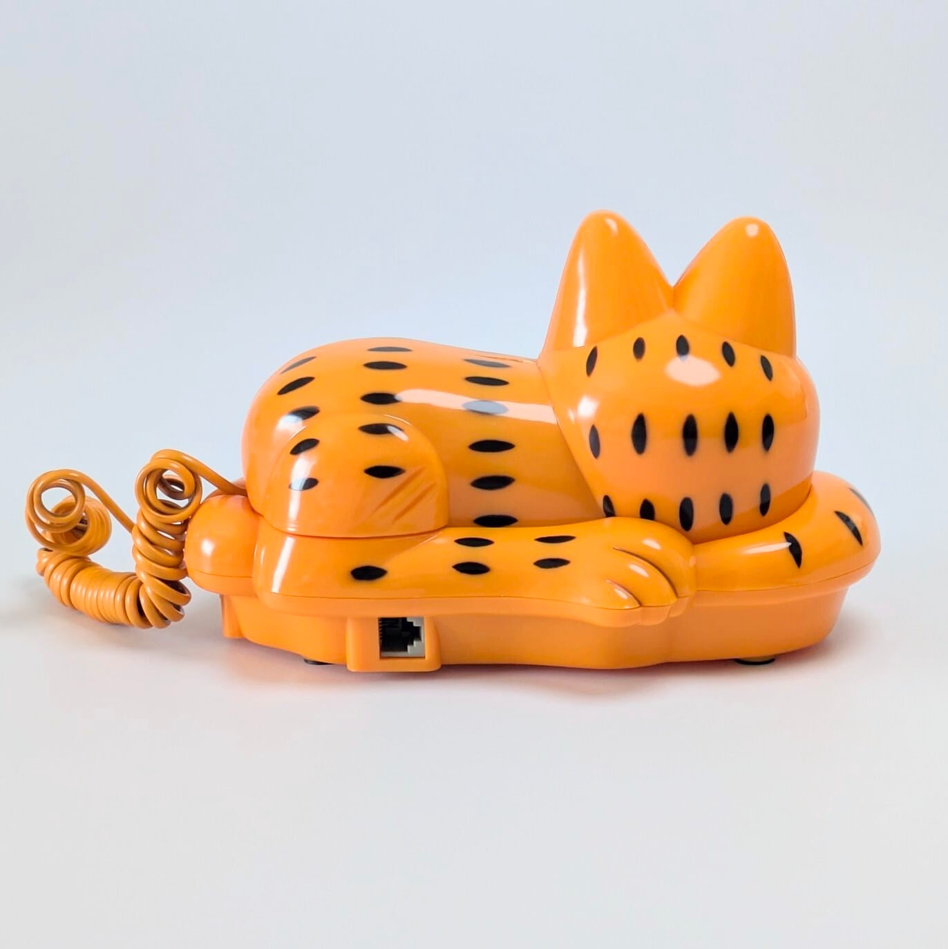 ☆ VINTAGE80' 90'☆【 Garfield ( ガーフィールド ) 】Garfield Telephone / 型番：HA8828(11)P/T / 電話機 〚アメリカン雑貨 アメトイ〛