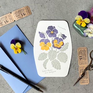 VIOLA CARD / 活版印刷