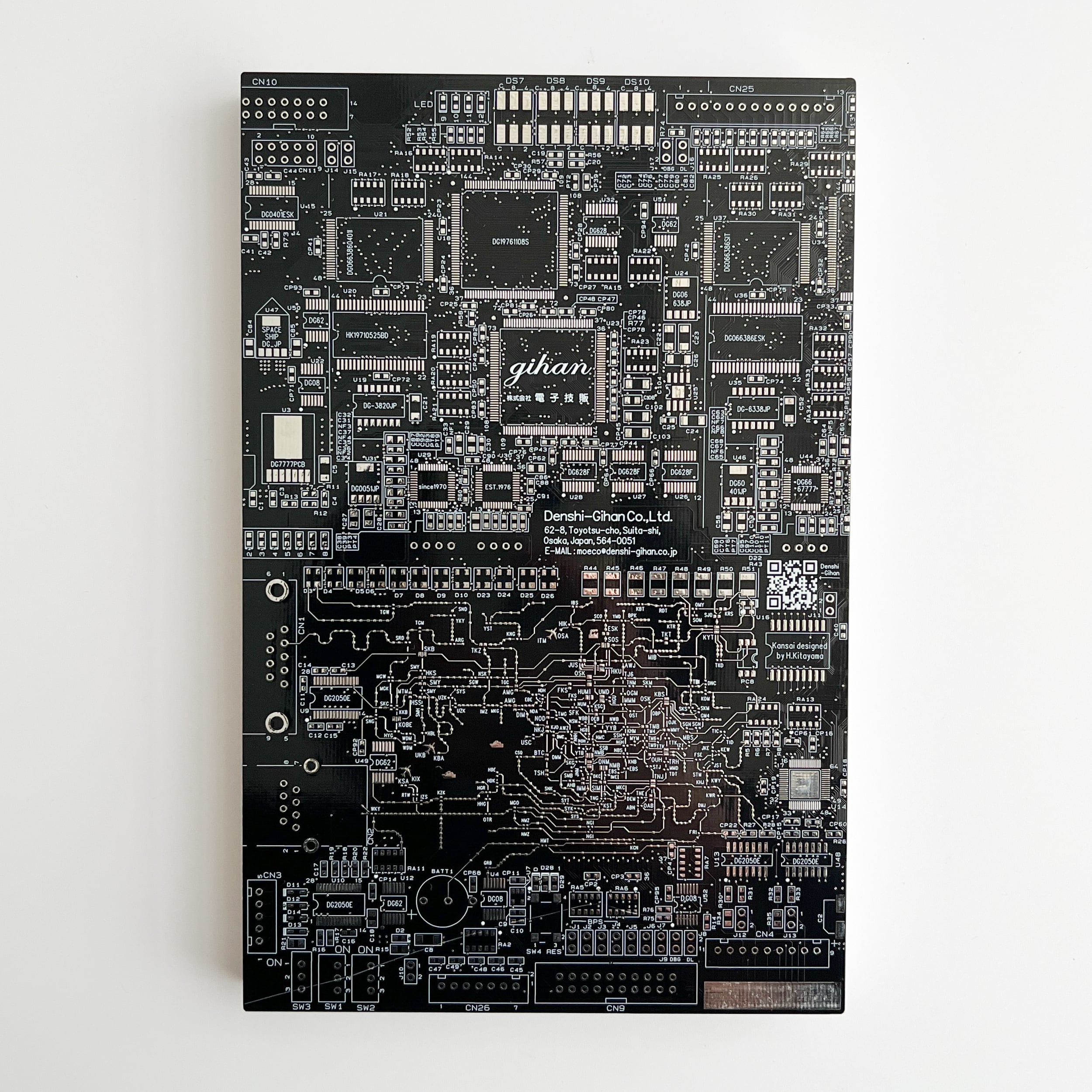 回路線図 基板アートノートブック 黒 | hmm, by 東京都美術館