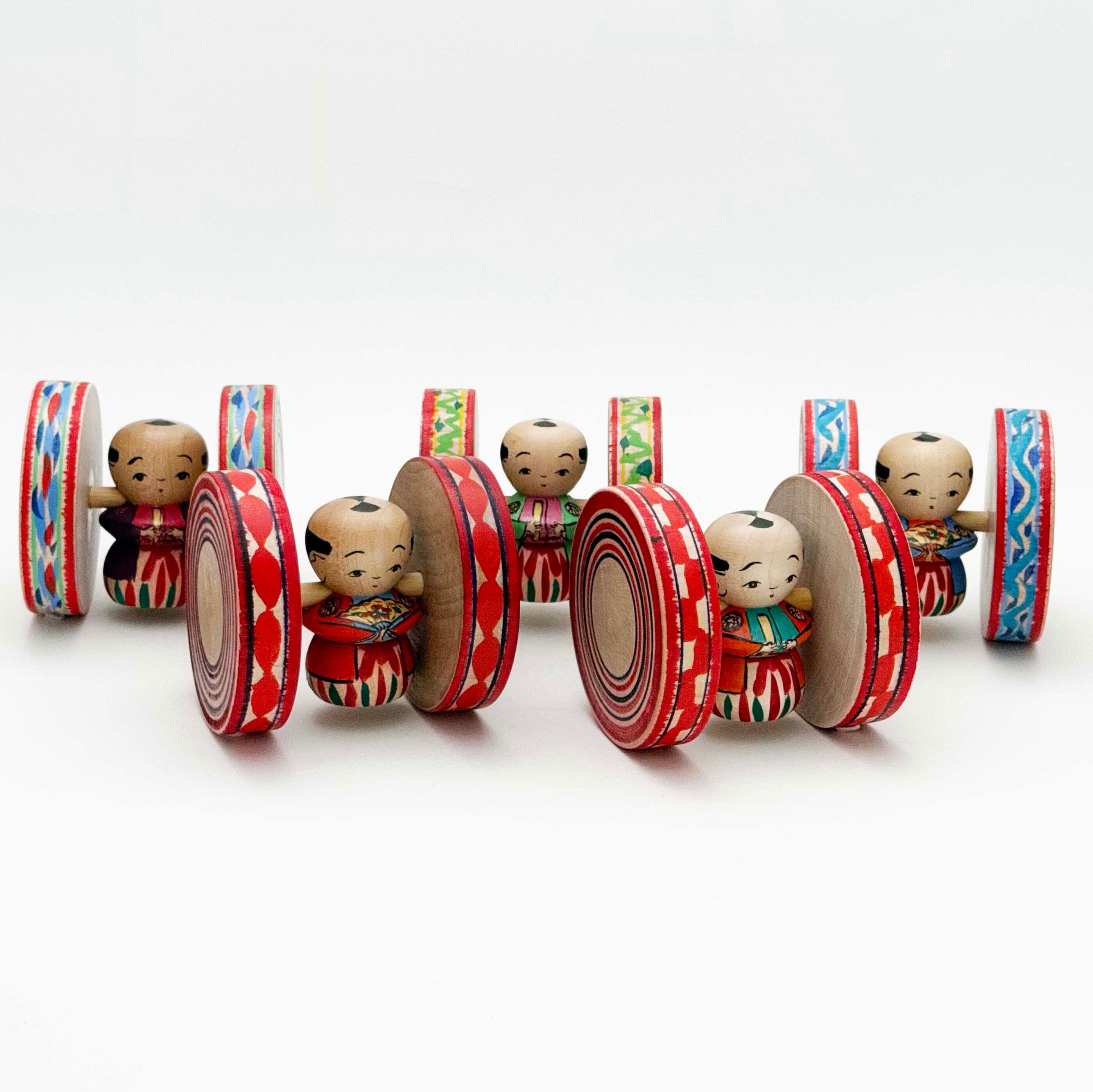 福助こけし福車（独立系 / 志田菊宏工人）