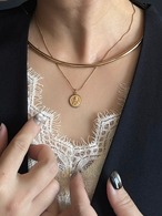 Thérèse（テレーズ）ー 小さなヴィンテージメダイのネックレス