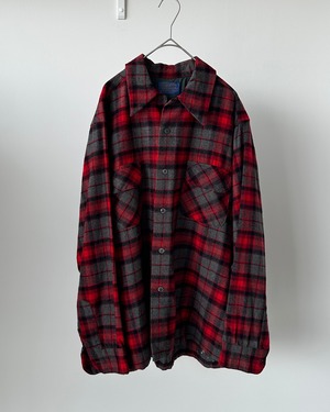 -Pendleton- Vintage 70s L Board Shirt made in USA