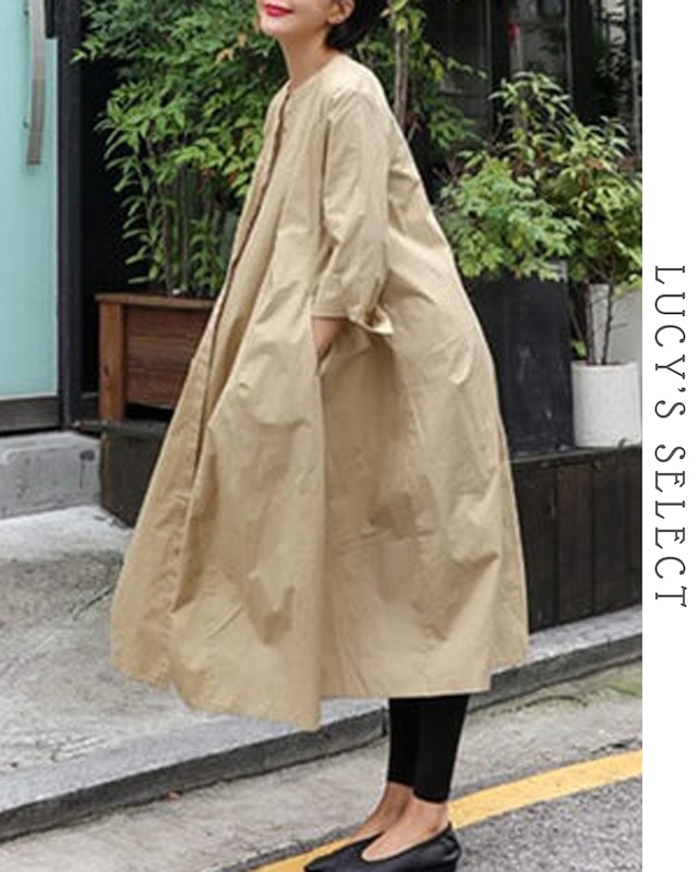 Loose Plus Size Long Dress　A0159