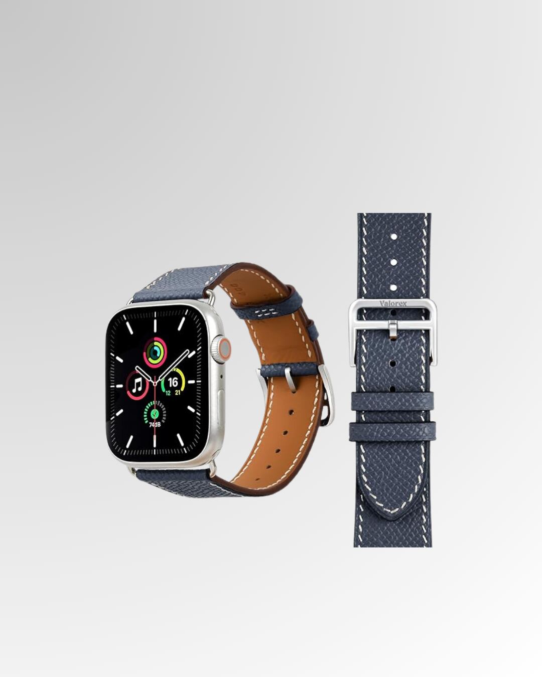 AppleWatchベルト エプソン サファイヤブルー