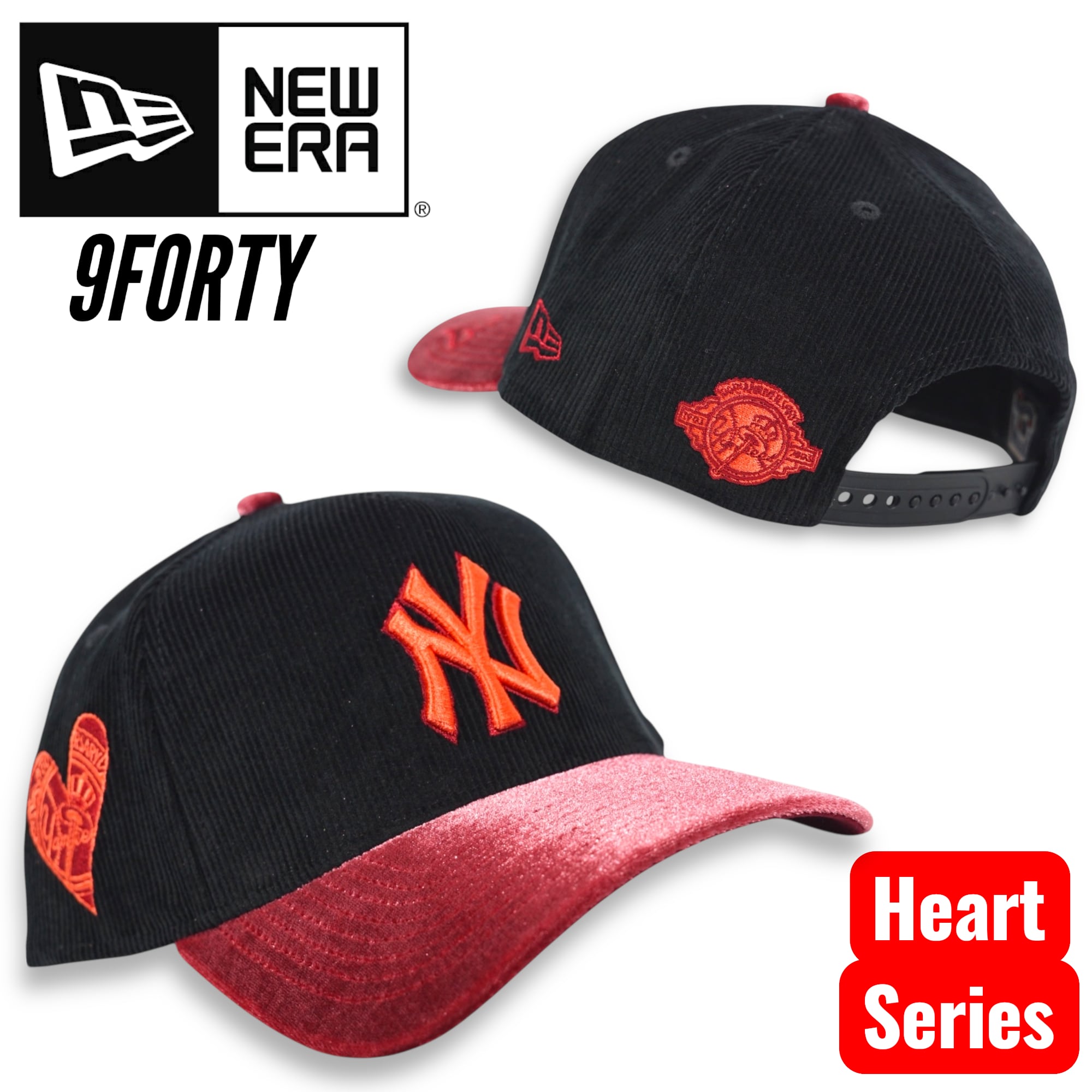 日本未発売】NEWERA New York Yankees Heart Cap 9Forty ニューエラ