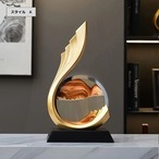 動く砂のアート　置物　置き物　流砂絵　砂絵　砂　流れる　サンドアート　3D　装飾品　家の装飾　装飾　インテリア　おしゃれ　面白い　癒し　風景　ガラス　サイエンス雑貨　ガラスのアートワーク　部屋の装飾　ホームデコレーション