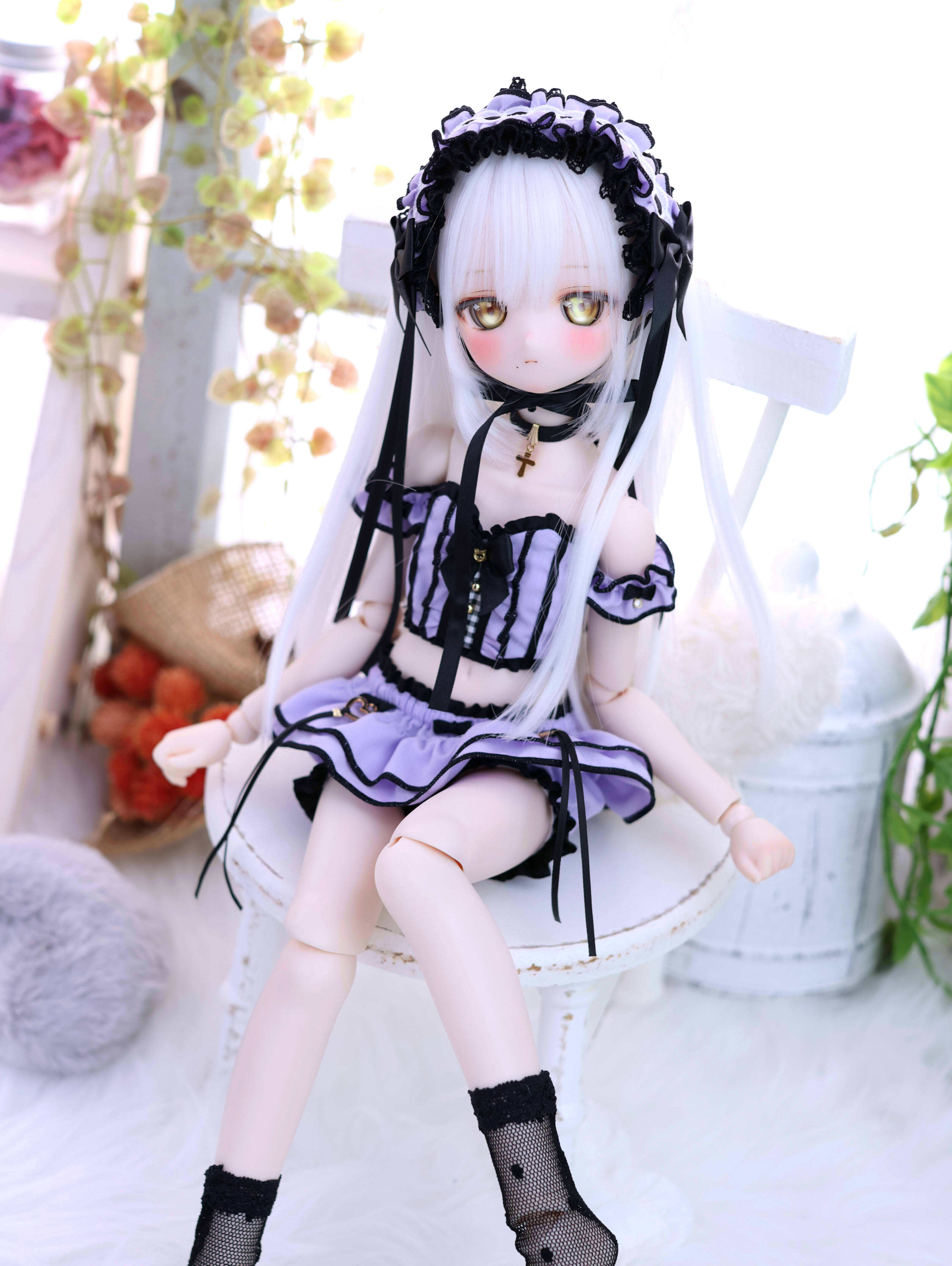 MDD【地雷系ゆめゆめルームウェア（パープルカラー）】【Jirai-style