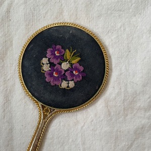 スミレとすずらんの手鏡