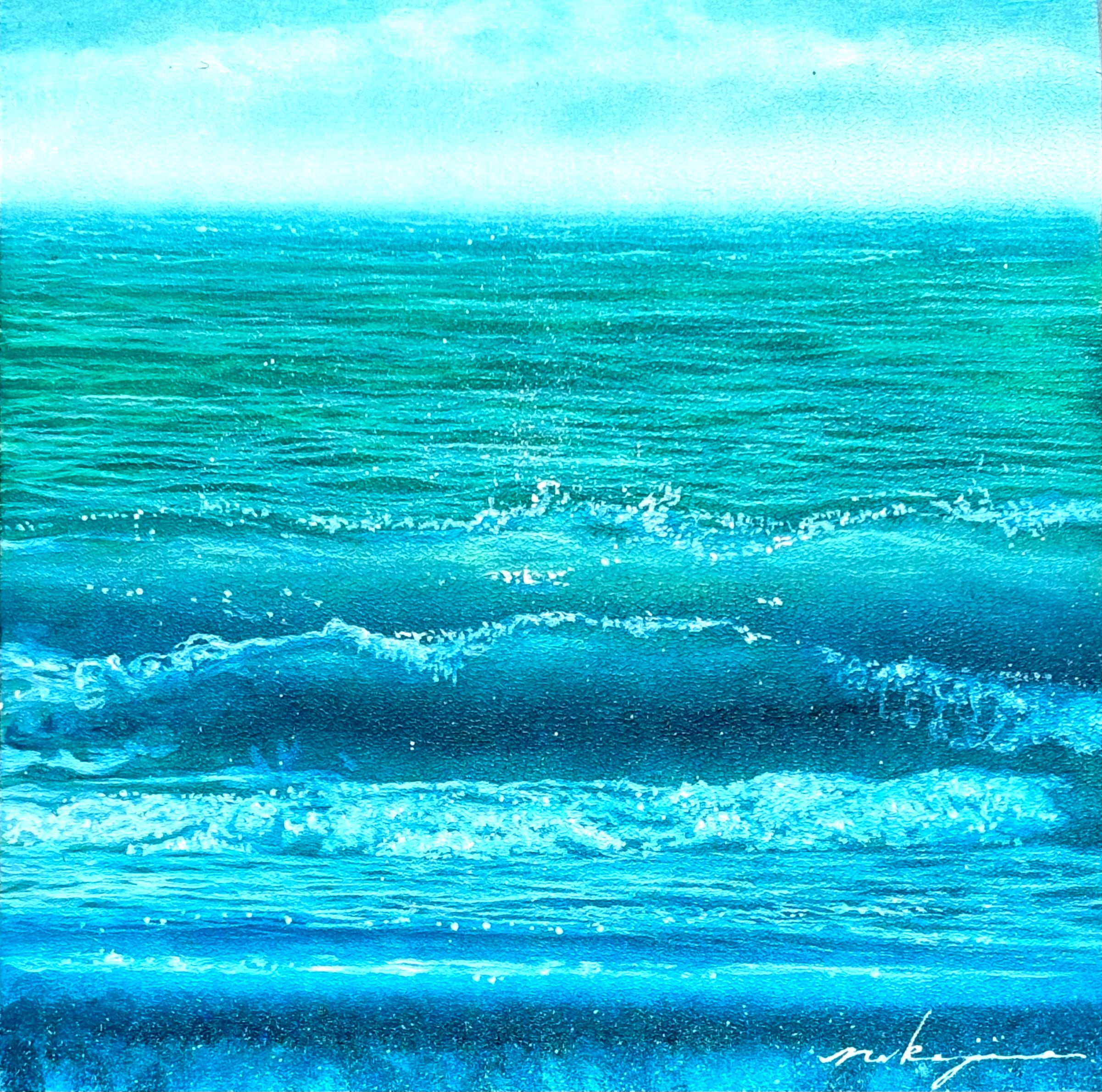 原画】匿名の地平線 -ver.ターコイズ- | 中島健太オンラインショップ