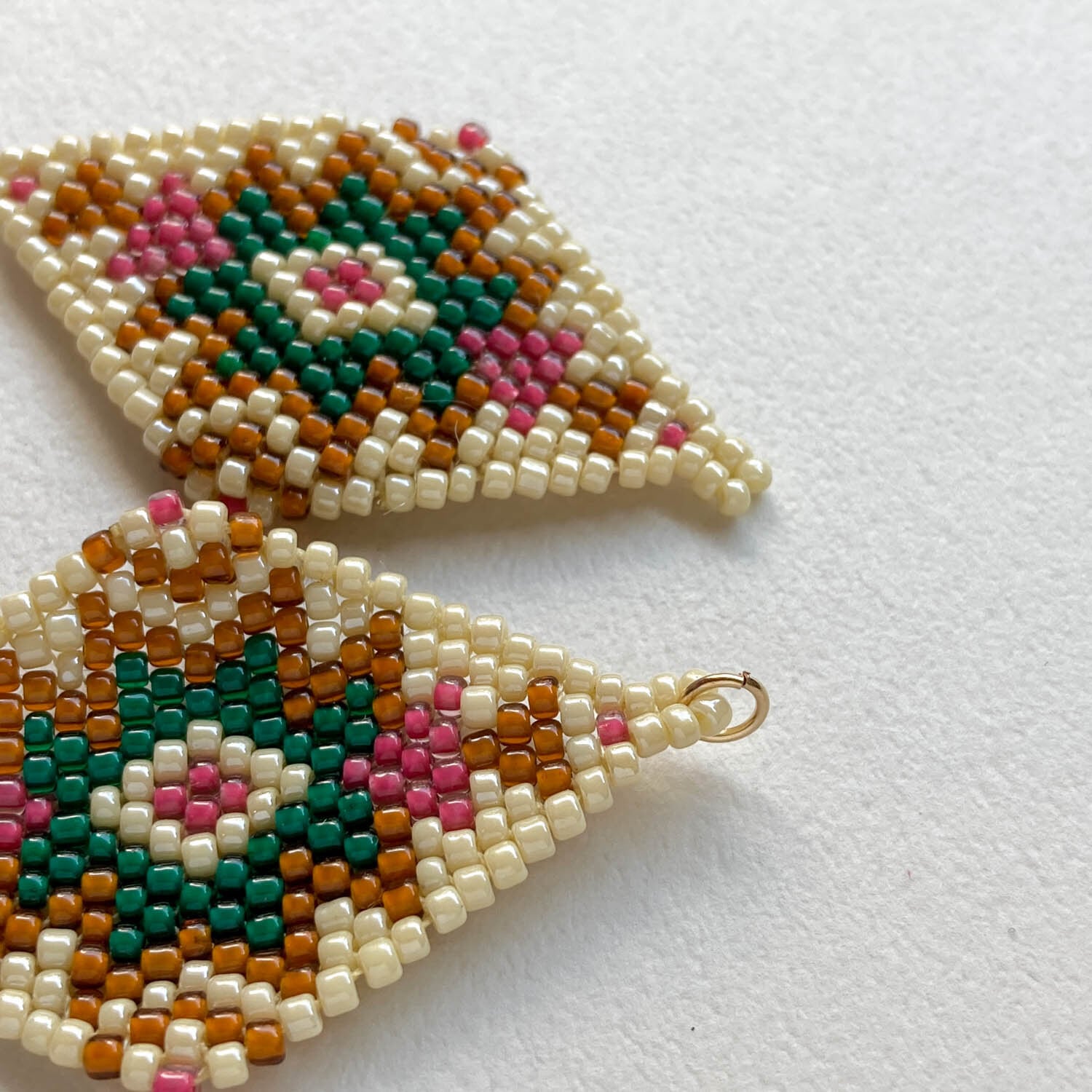 再入荷〉Duaオリジナル 幾何学模様ひし形チャーム | Dua