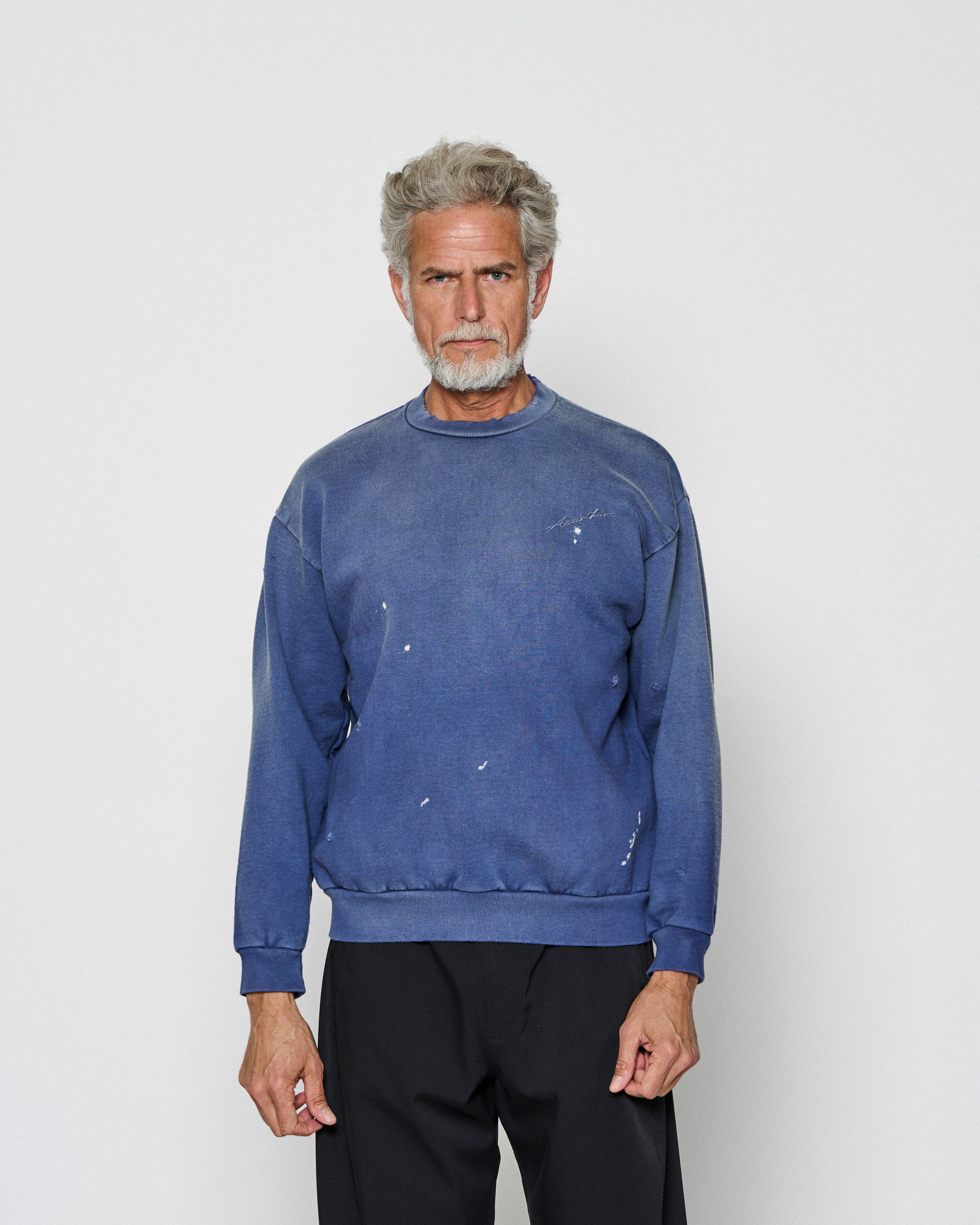 予約販売10月下旬～11月中旬入荷】ダメージ加工 スウェット | ACANTHUS