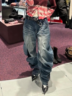 【26SS】POOLDE プールデ / LIQUID DENIM PANTS / デニムパンツ