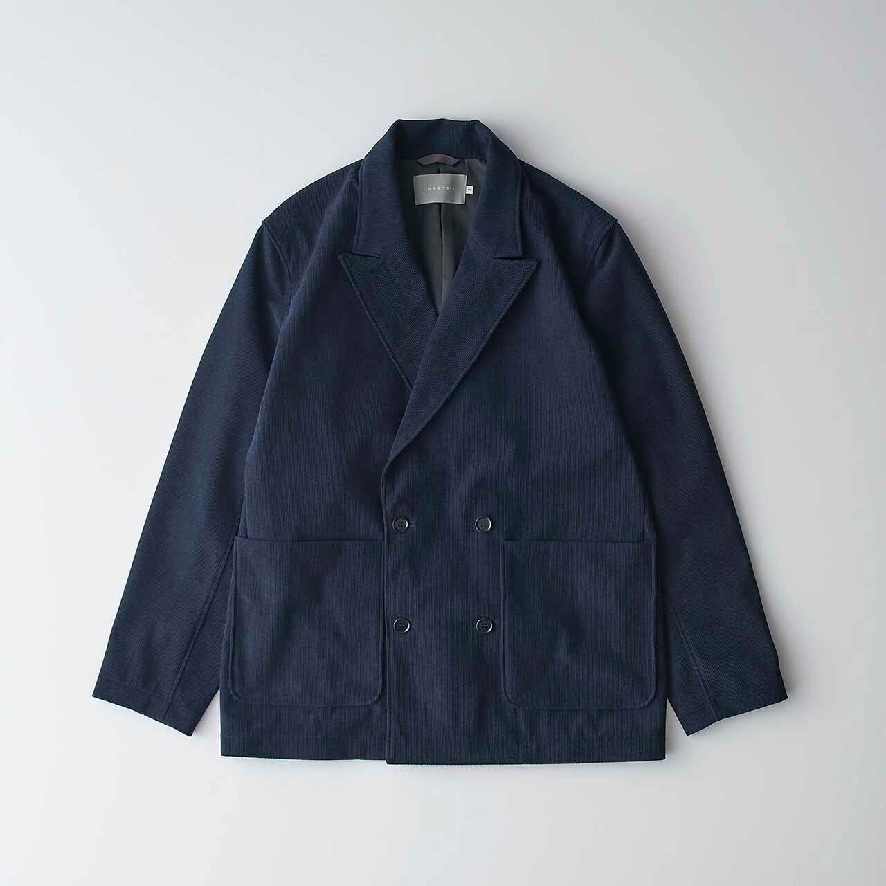 CURLY&Co./TRICOT CORDUROY JACKET