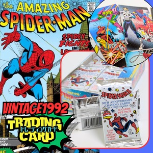 ☆送料無料！☆VINTAGE1992【 Spiderman II 30th Anniversary （スパイダーマン コミックス30周年記念） 】VINTAGE トレーディングカード単品 （1個=10CARDS）〚アメリカン雑貨 アメトイ〛