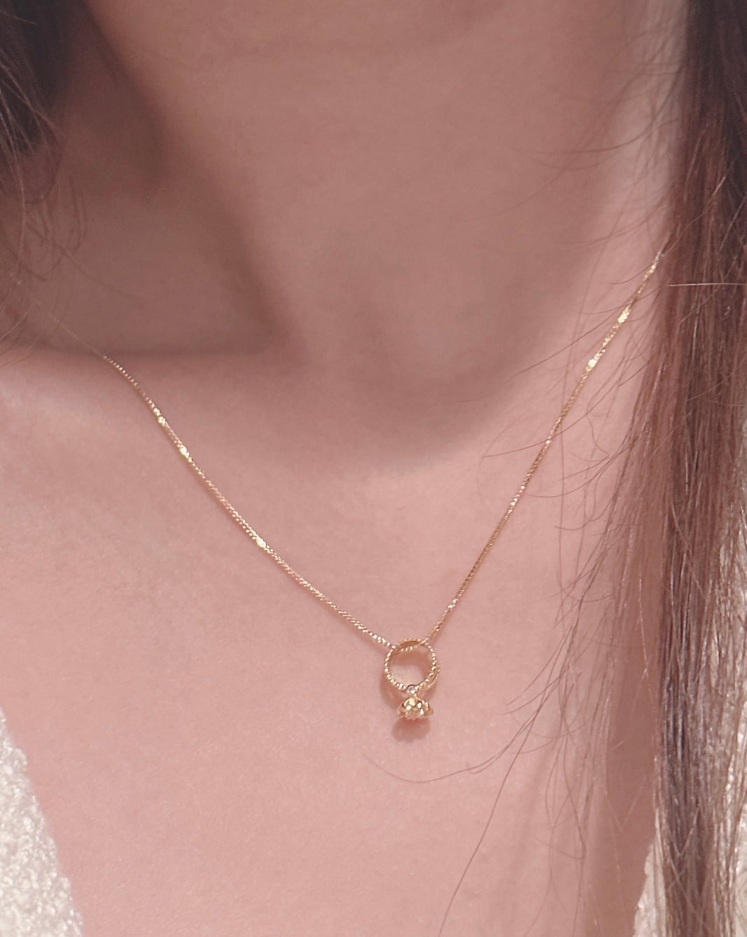 mini ring necklace 【166】 | SASSY ANGEL mini ring necklace 【166】 | SASSY ANGEL