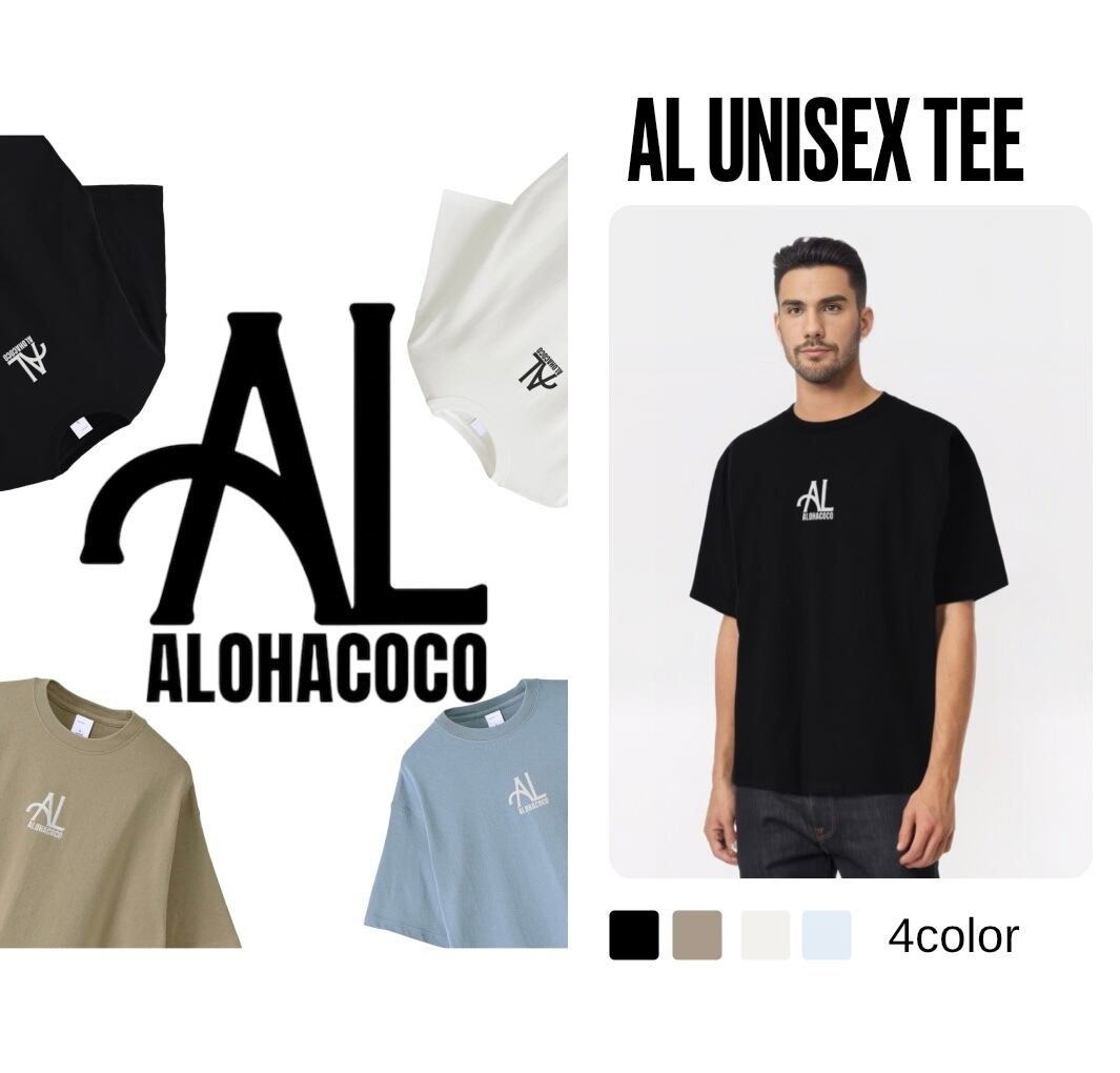 AL ビッグシルエットTEE(4COLOR)