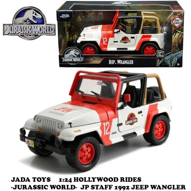 JADA-TOYS JEEP WRANGLER JURASSIC WORLD 1:24ミニカー