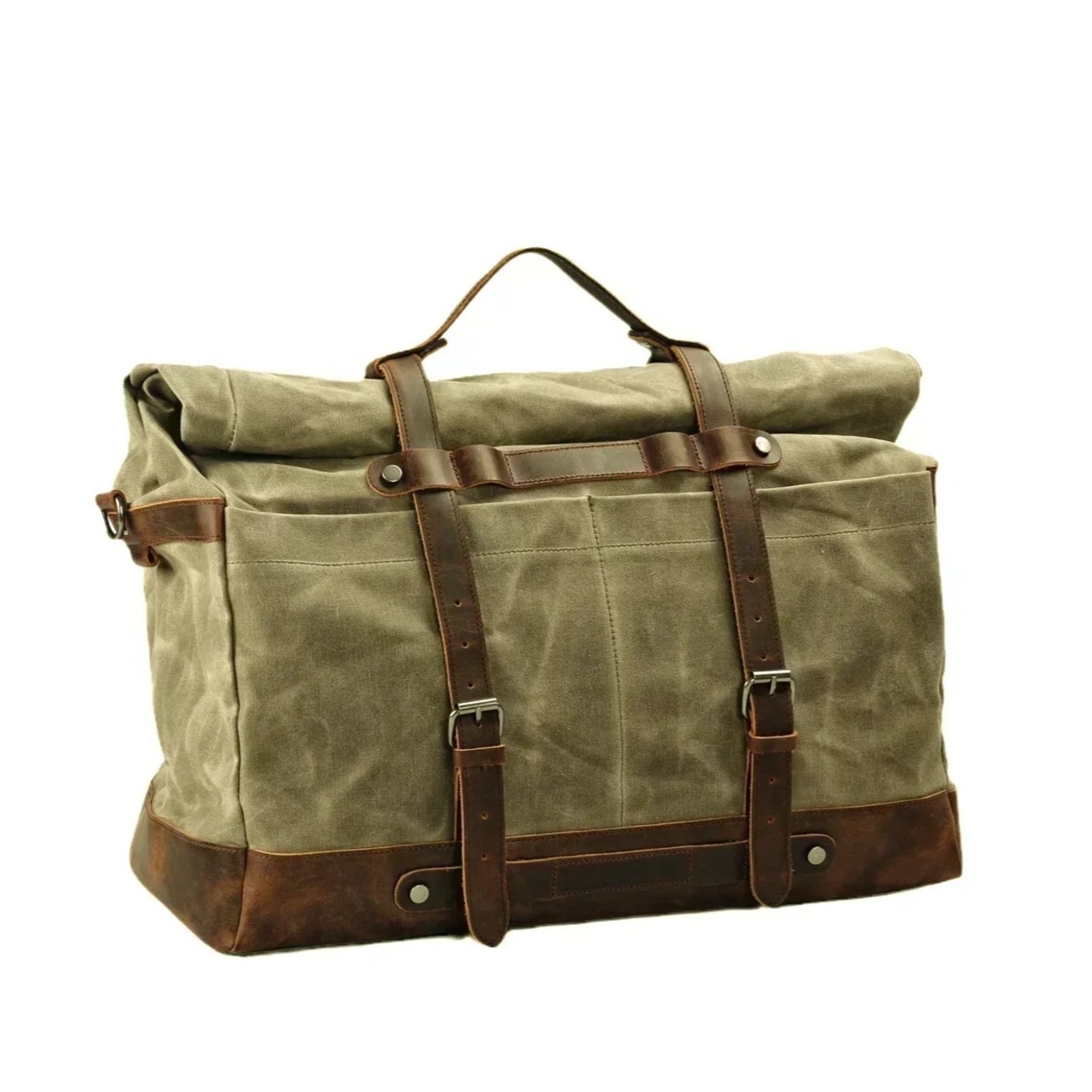 Oil Wax Canvas Travel Bag / オイル ワックス キャンバス トラベル バッグ