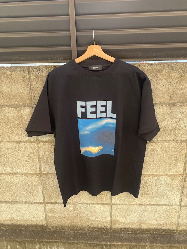 feel s/s tee BLACK
