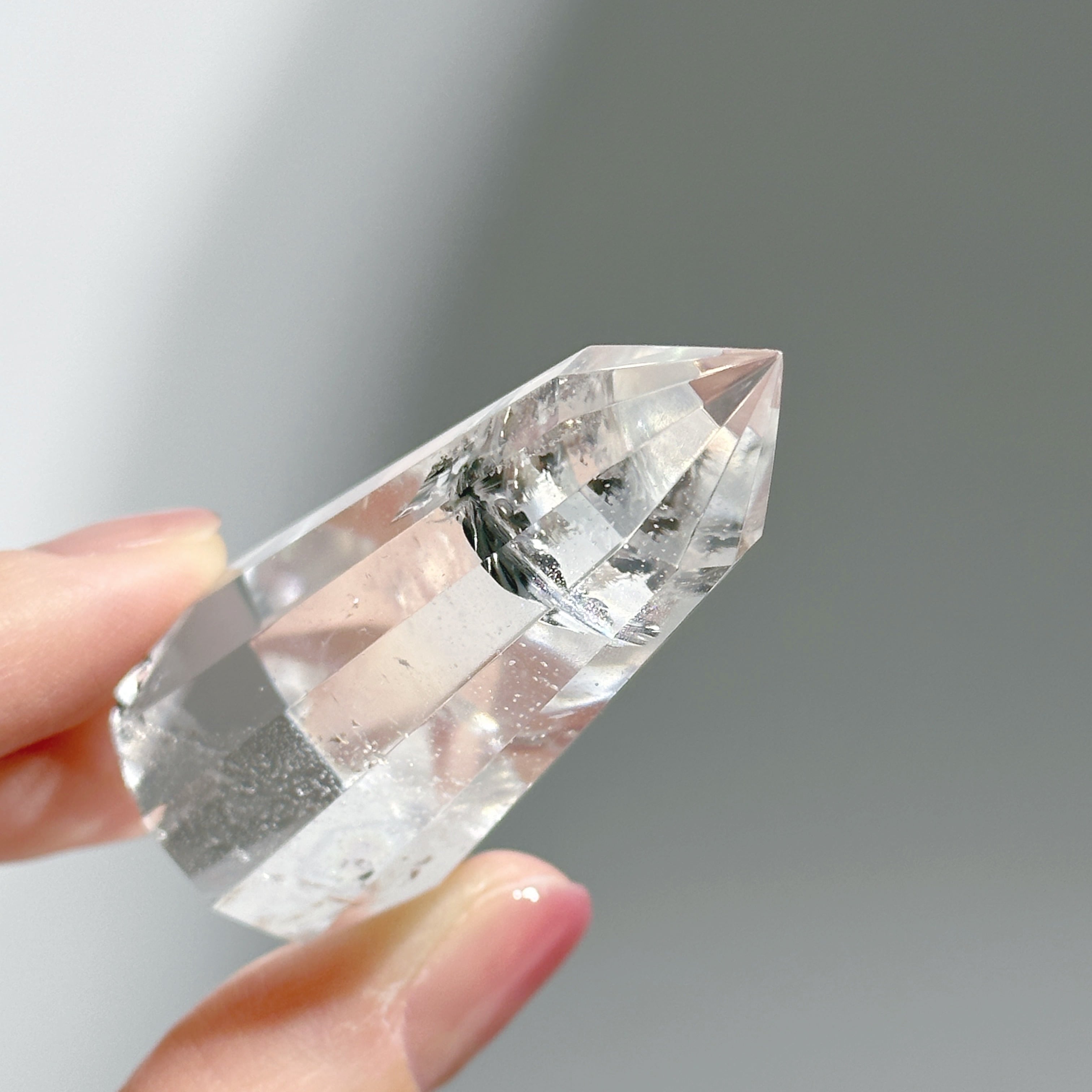 【トカンティンス】水晶　クリアクォーツ トカンティンス産クリアクォーツ ダブルターミネイテッド72◇ Clear