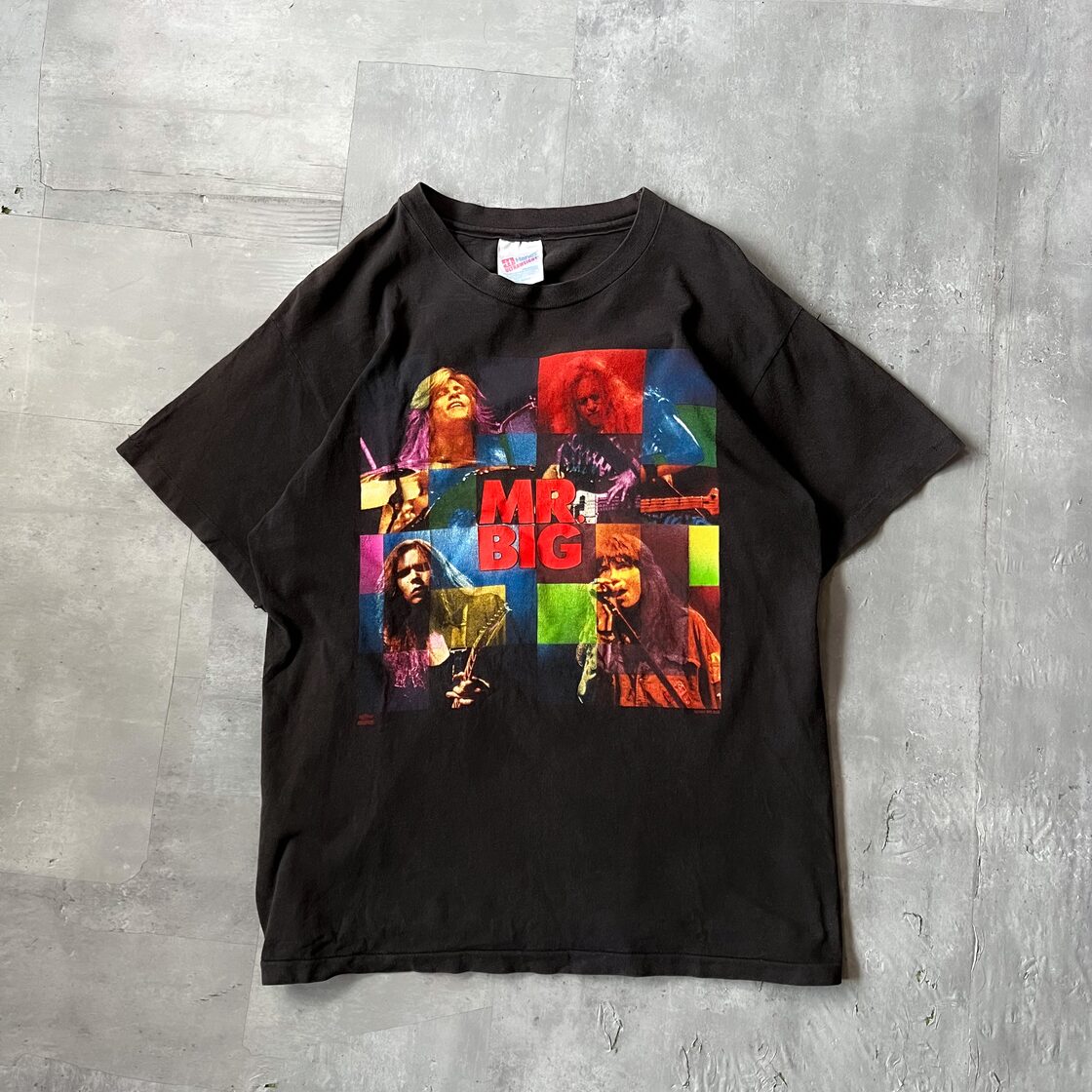 90s “MR. BIG” japan tour tee 90年代 バンド ツアーtシャツ マスター 
