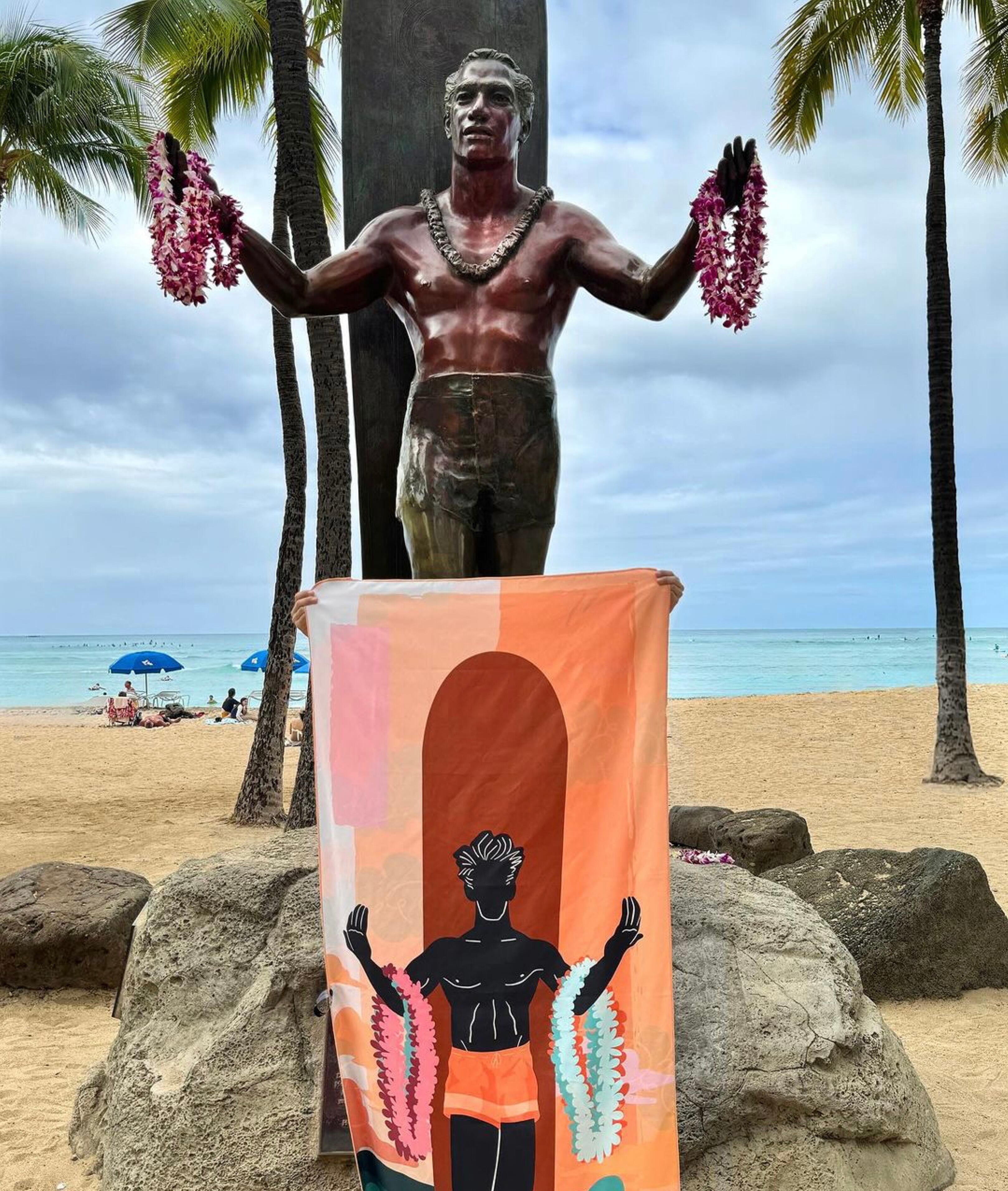 SURFER TOWEL | MAHALOKOBO ハワイアン雑貨・アート・アロハシャツ