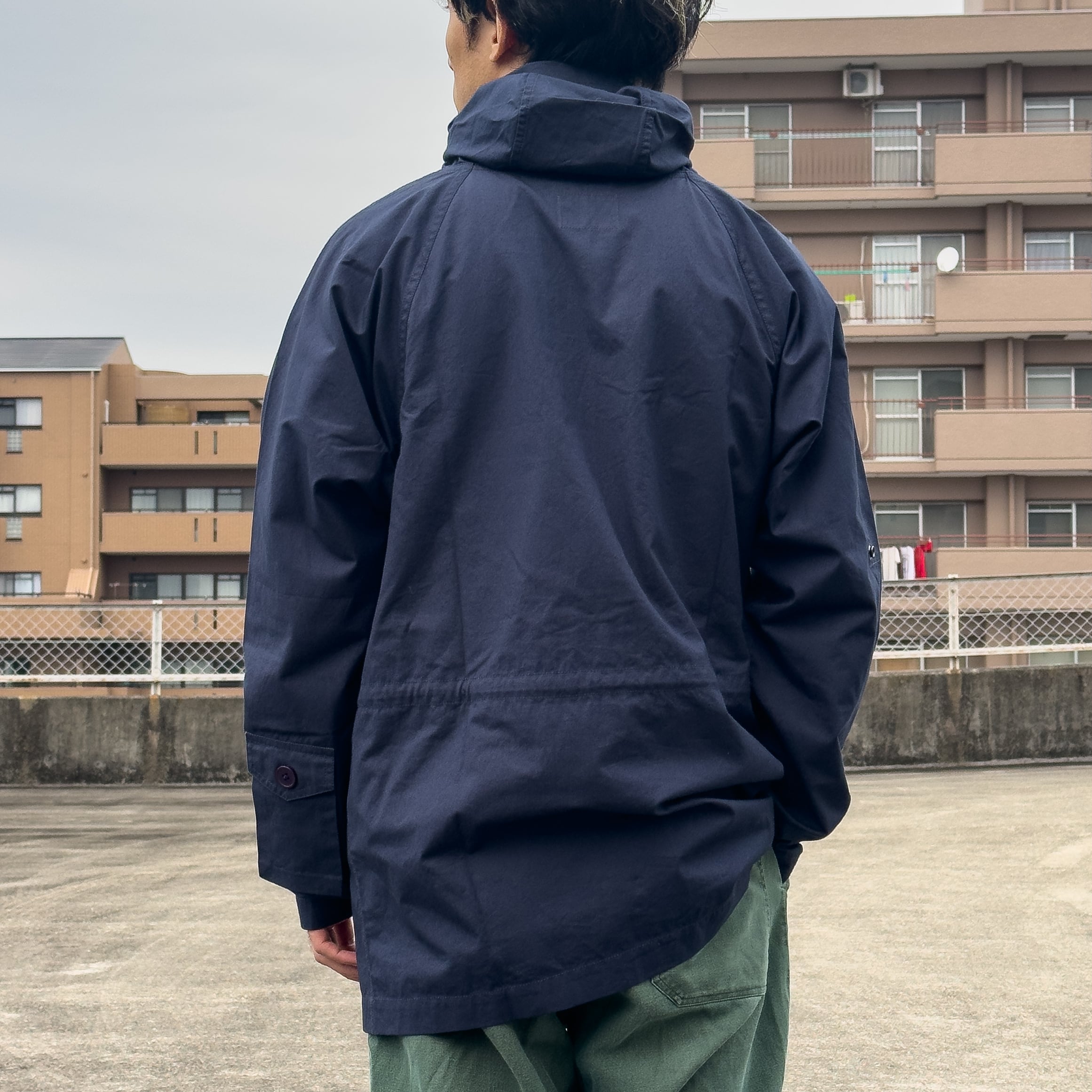 Hawkwood Mercantile] Tryfan Jacket Navy Ventile | regnbage