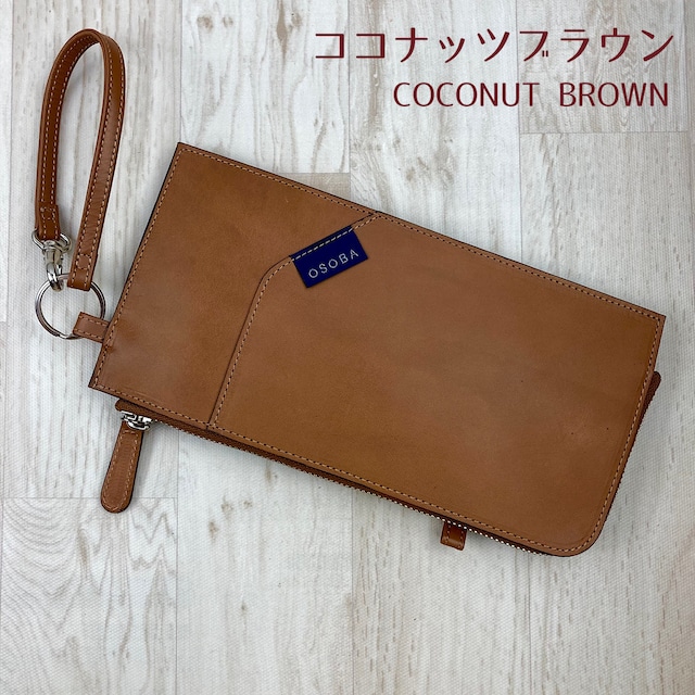 WalkWith2 【OSOBA 3way wallet】わんことおさんぽ　スマホが縦に入るマルチウォレット